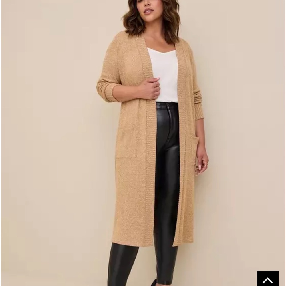 Torrid super soft plush ribbed duster size 2